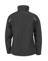 Women's Recycled 3-Layer Printable Softshell Jacket - Black