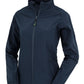Ladies' Recycled 2-Layer Printable Softshell - Navy