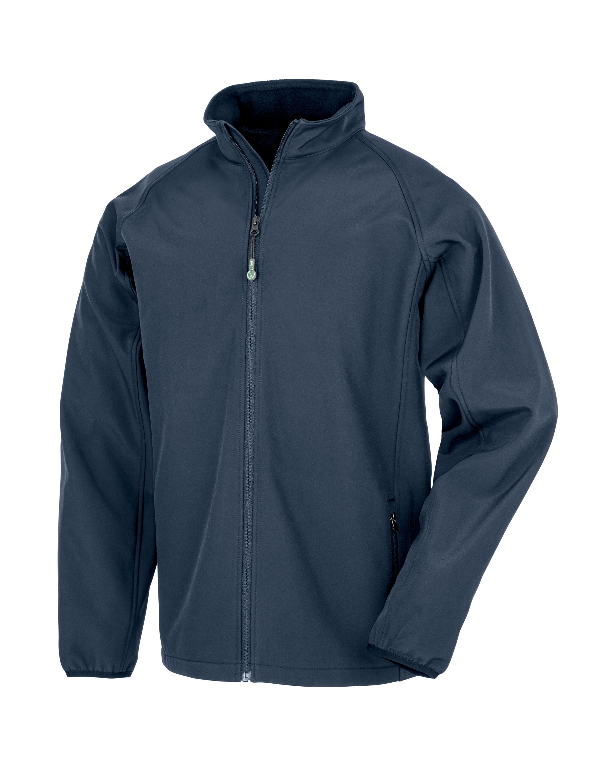 Recycled 2-Layer Printable Junior & Youth Softshell Jacket - Navy