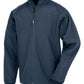 Men's Recycled 2-Layer Printable Softshell Jacket - Navy