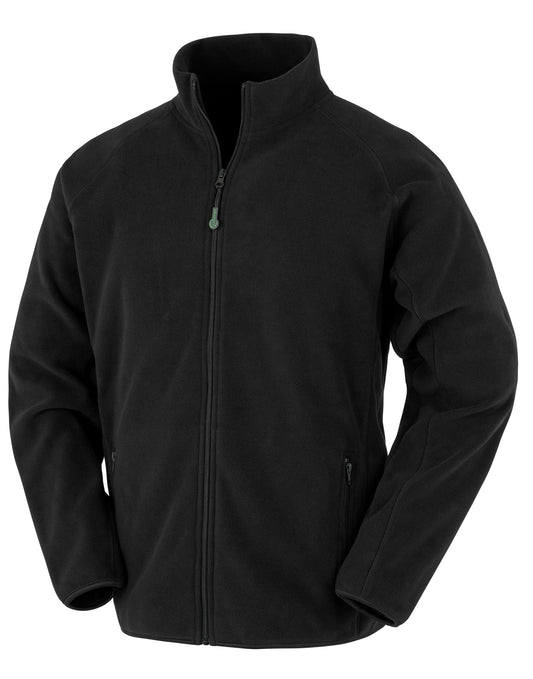 Recycled Unisex Fleece Polarthermic Jacket - Black