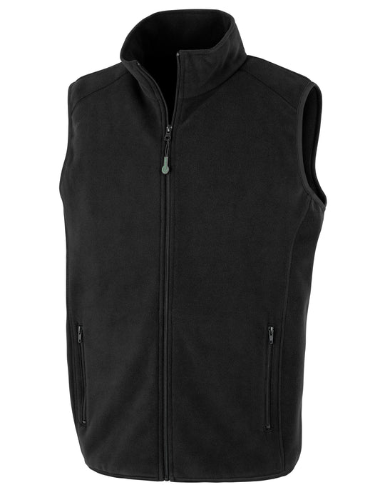 Recycled Unisex Fleece Polythermic Bodywarmer - Black