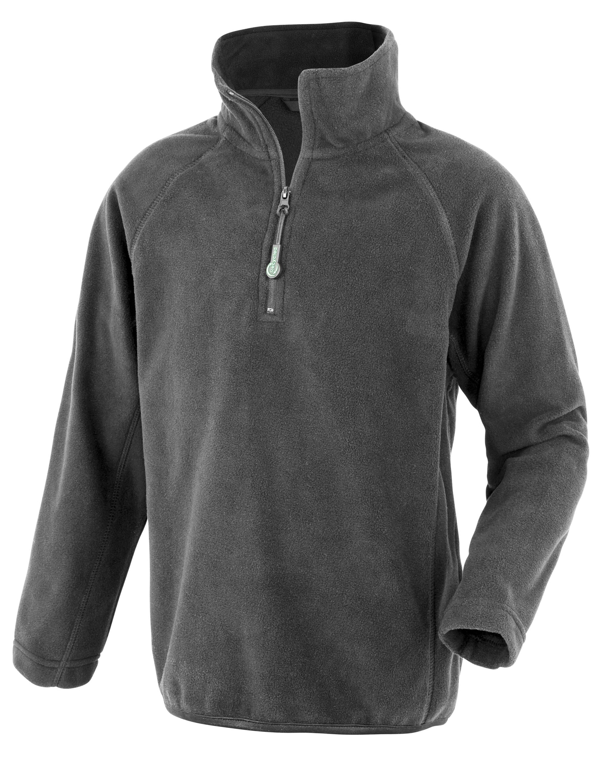 Recycled Junior Microfleece Top - Grey