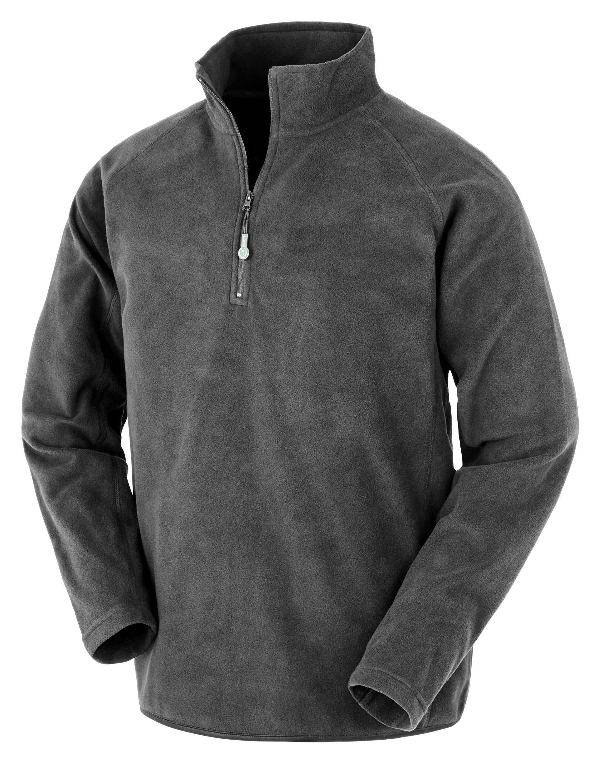 Recycled Unisex Microfleece Top - Grey