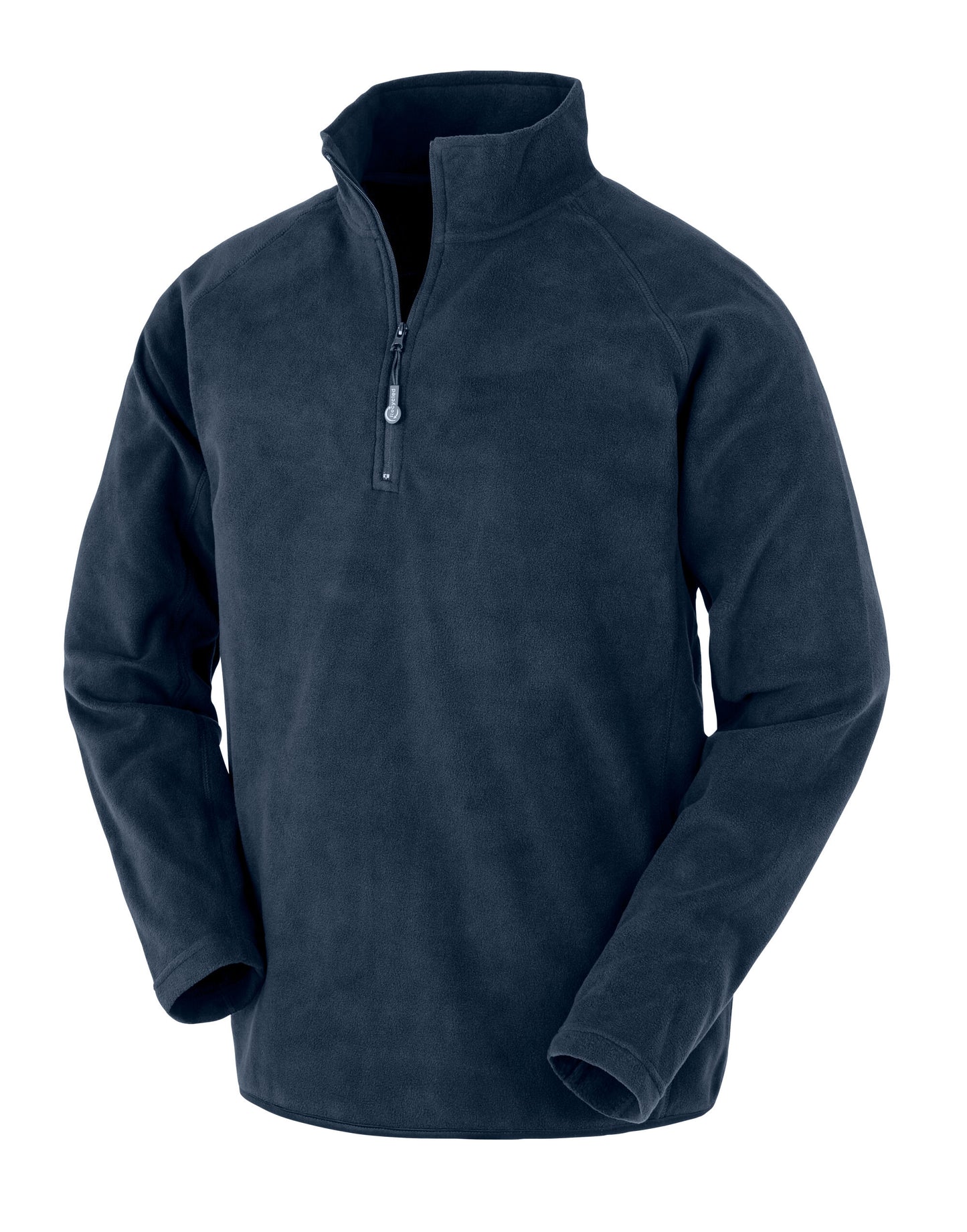 Recycled Unisex Microfleece Top - Navy