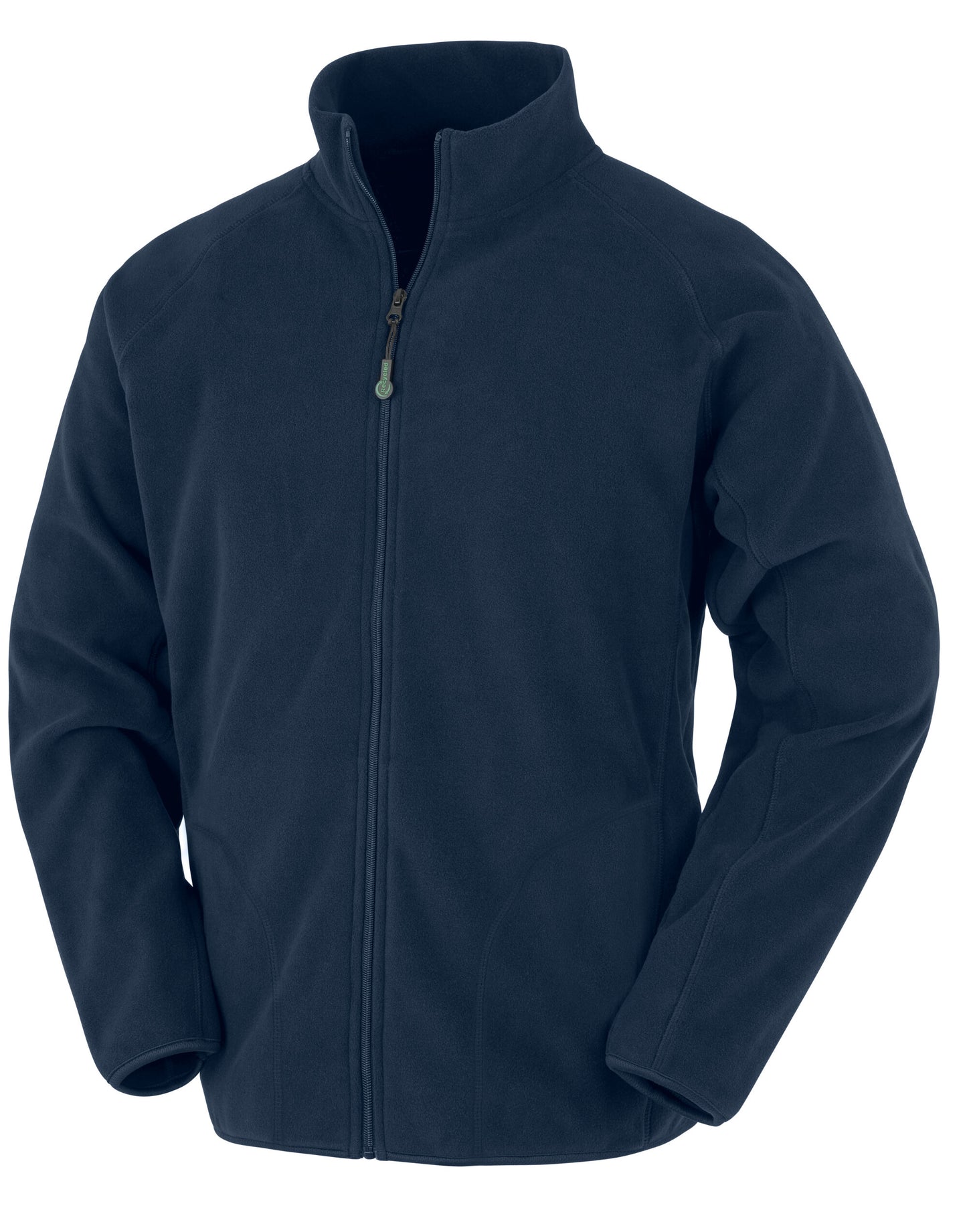 Recycled Microfleece Jacket - Navy