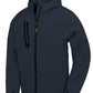 3-Layer Recycled Printable Casual Hooded Softshell - Navy/Navy