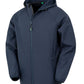 Recycled 3-Layer Printable Hood Softshell - Navy