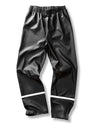 Prism PU Waterproof Trouser With Reflective Bands and Recycled Backing - Black