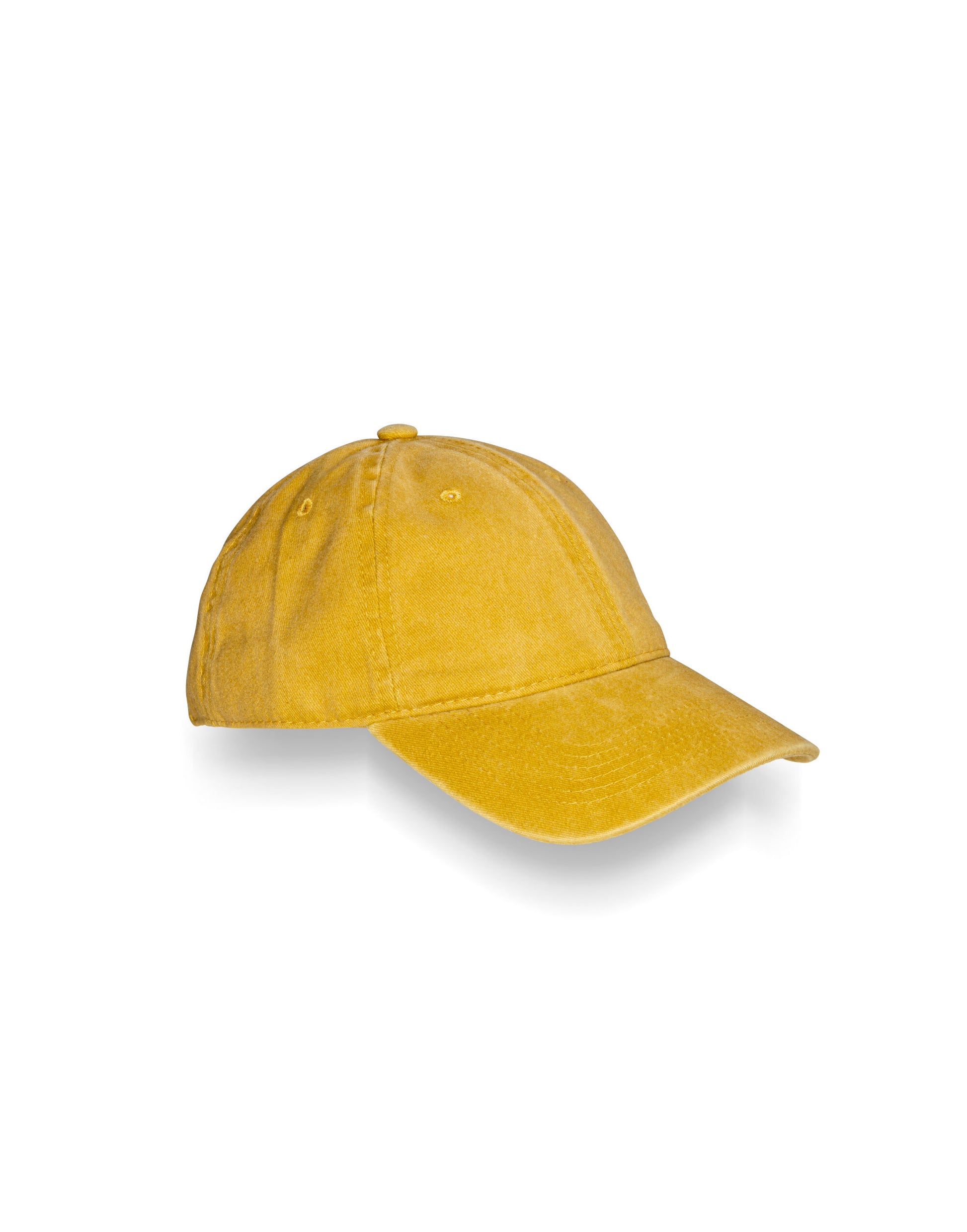 Pure Cotton Vintage Cap - Vintage Mustard