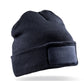Recycled Double Knit Printers Beanie - Navy