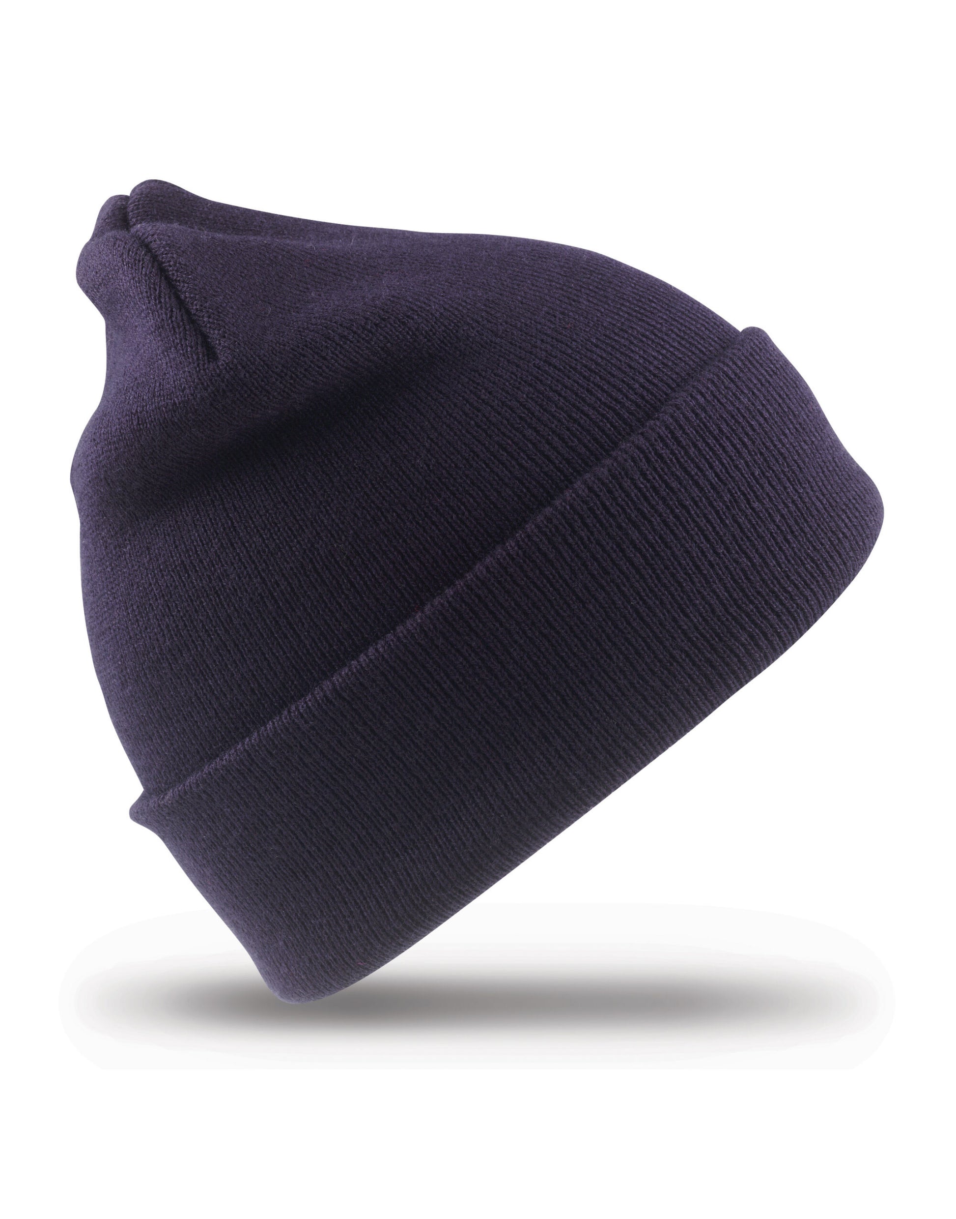 Recycled Woolly Ski Hat - Navy