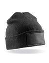 Recycled Thinsulate™ Printers Beanie - Black