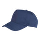 Junior Recycled Printers Cap - Navy