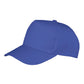Junior Recycled Printers Cap - Royal Blue