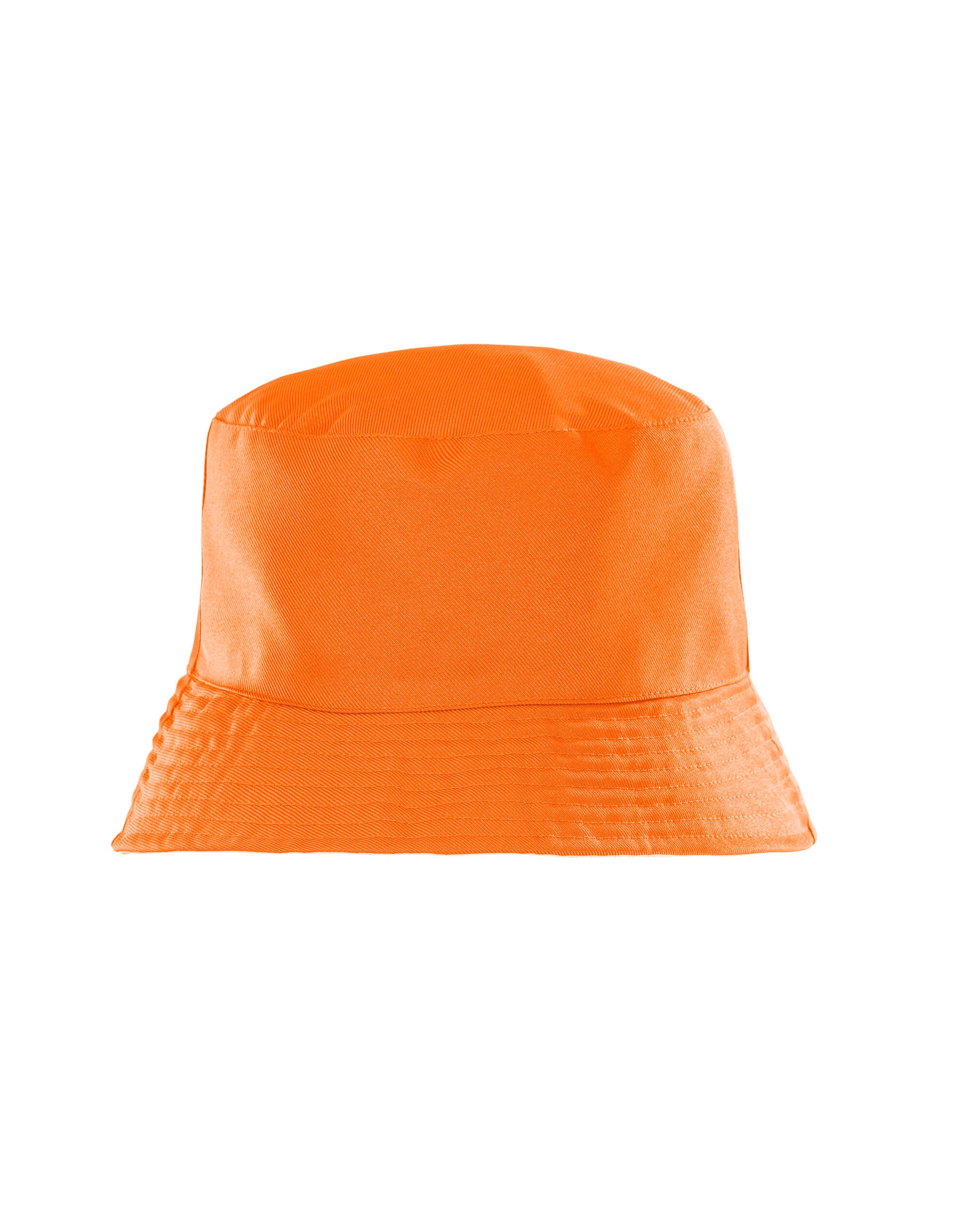 Reversible Bucket Hat - Orange/White