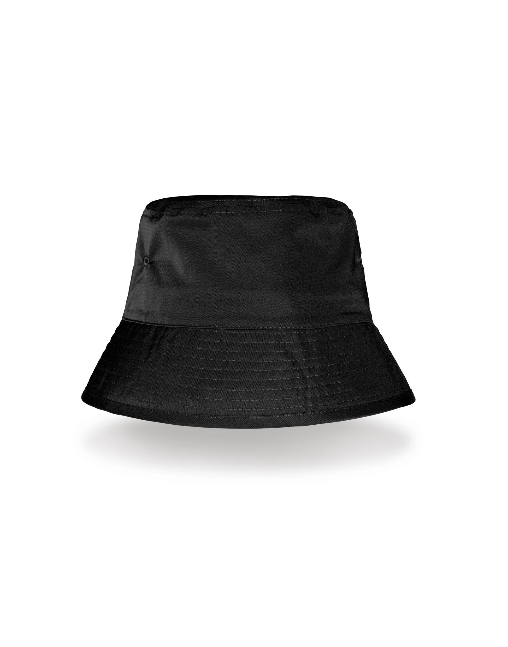Recycled Bound Edge Bucket Hat - Black