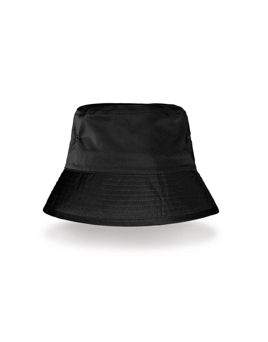 Recycled Bound Edge Bucket Hat - Black