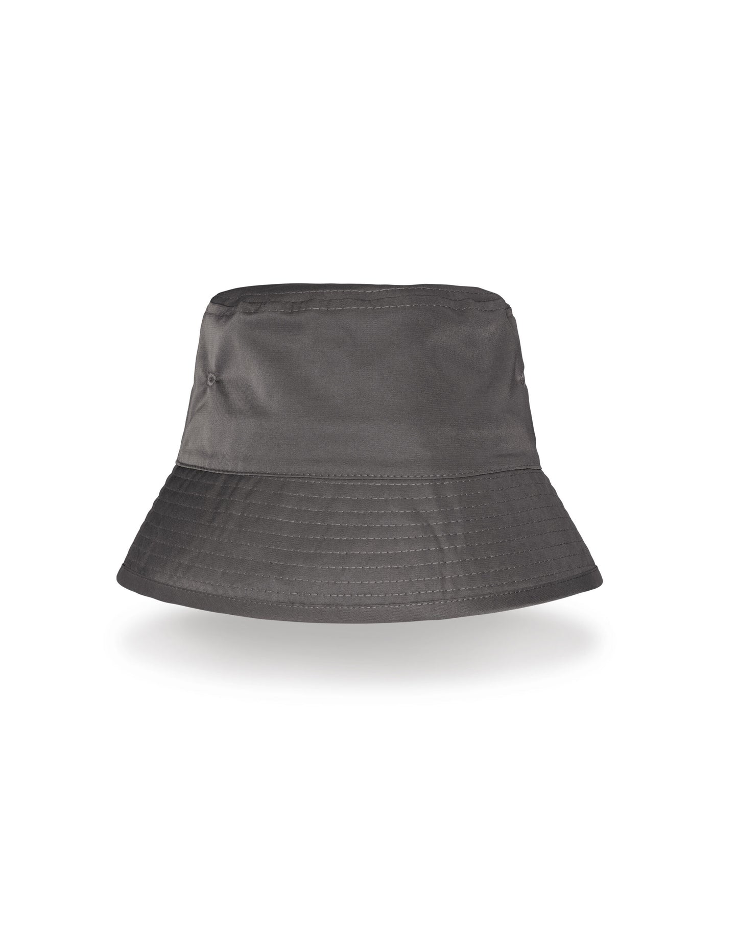 Recycled Bound Edge Bucket Hat - Grey