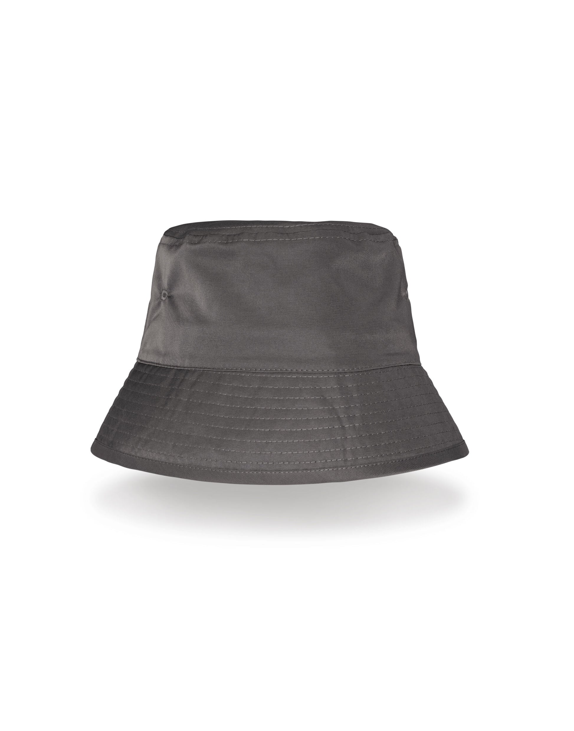 Recycled Bound Edge Bucket Hat - Grey