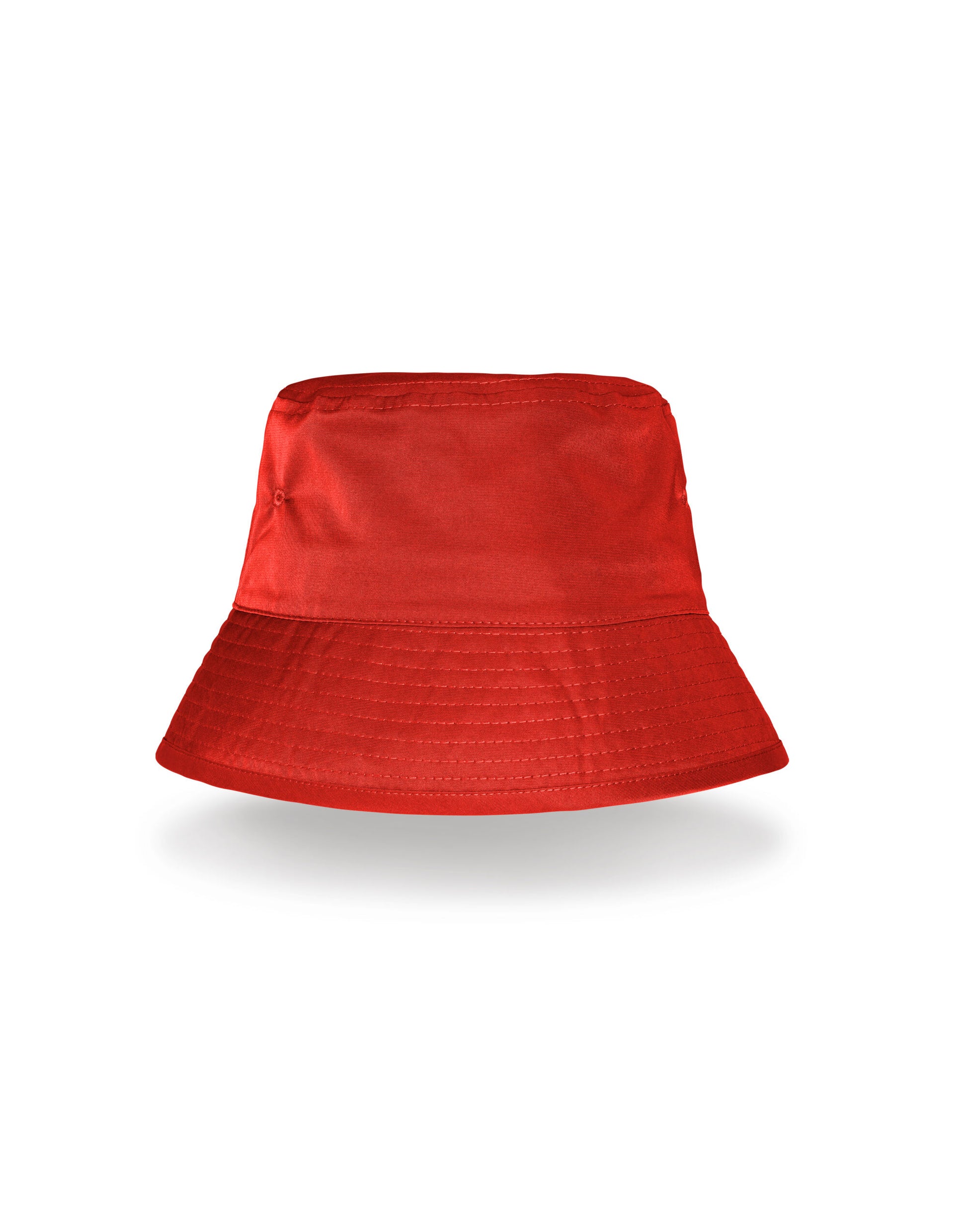 Recycled Bound Edge Bucket Hat - Red