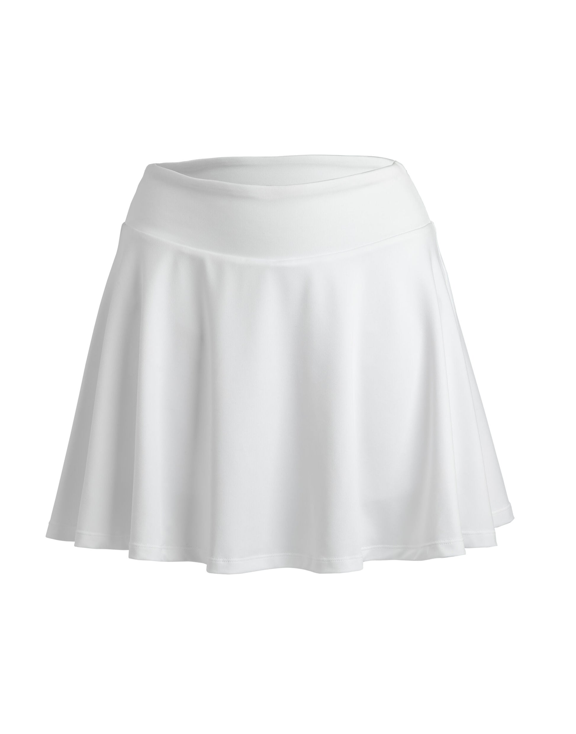 Ladies Fitness Skort - White