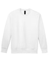 Softstyle Midweight Fleece Adult Crewneck - White