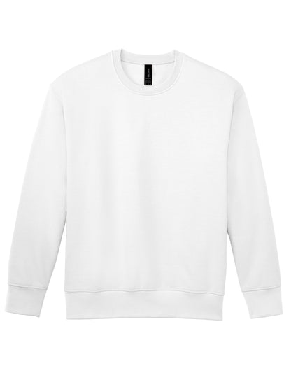 Softstyle Midweight Fleece Adult Crewneck - White