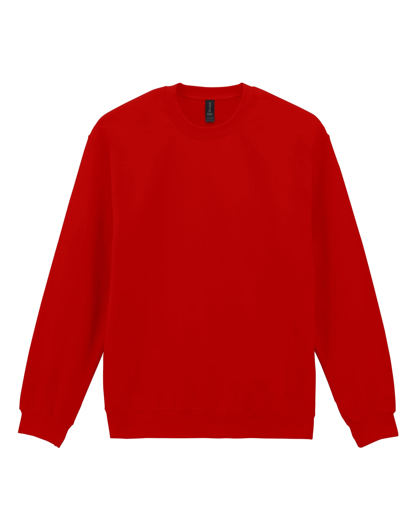 Softstyle Midweight Fleece Adult Crewneck - Red