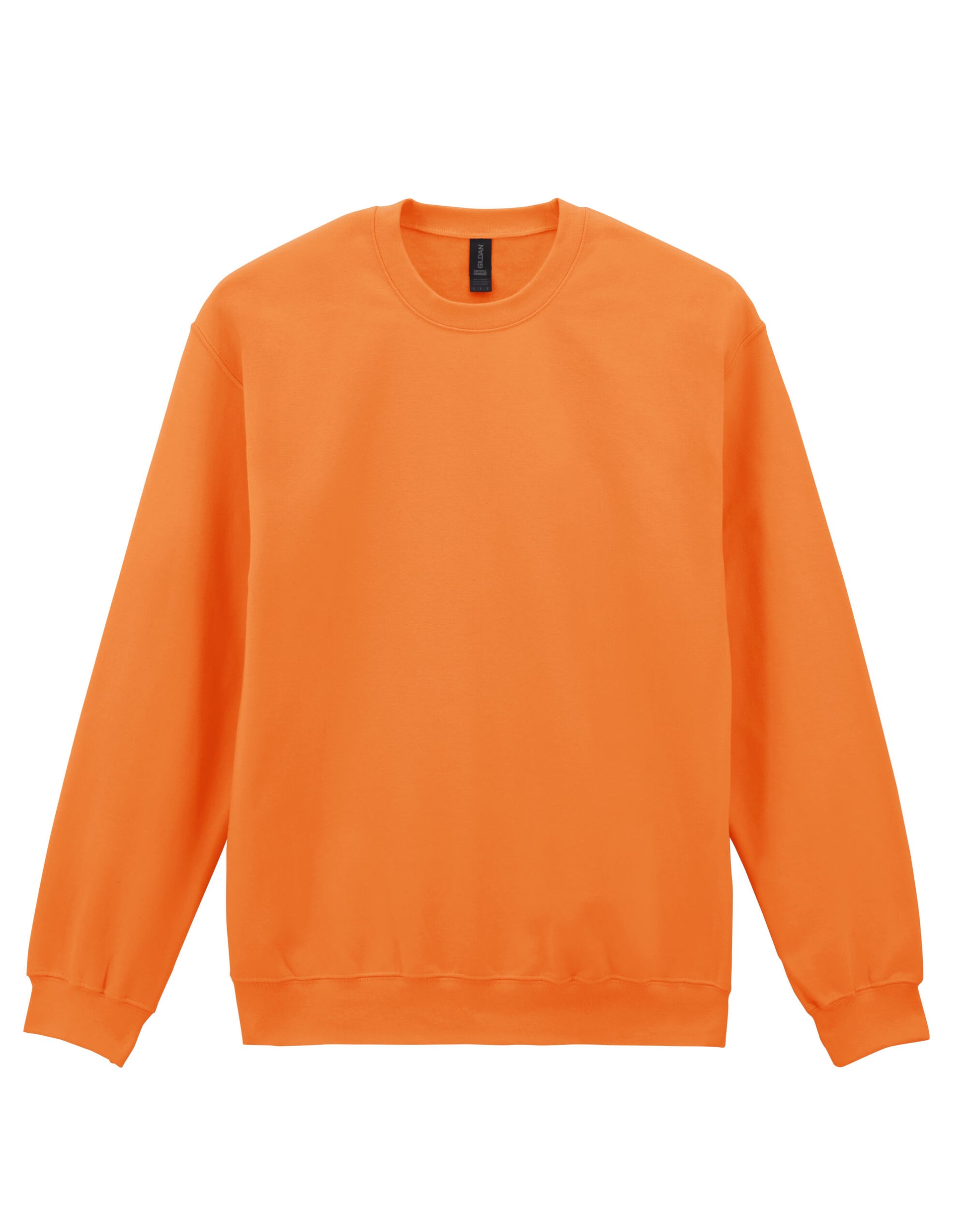 Softstyle Midweight Fleece Adult Crewneck - Tangerine