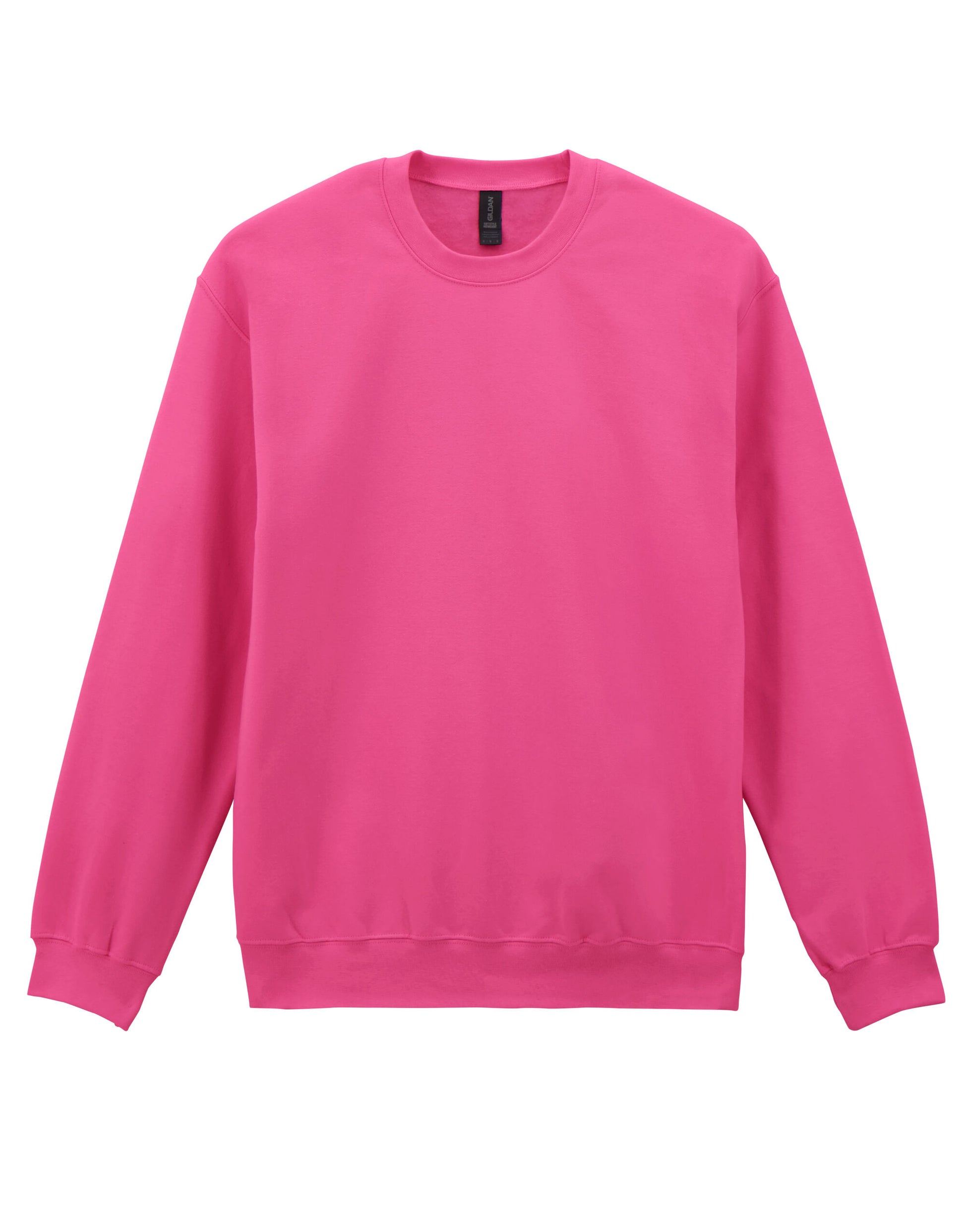 Softstyle Midweight Fleece Adult Crewneck - Pink Lemonade