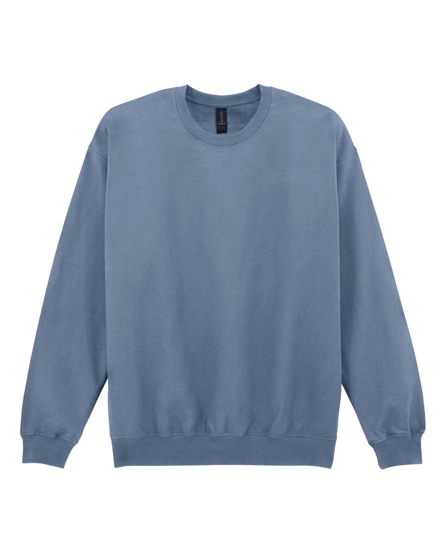 Softstyle Midweight Fleece Adult Crewneck - Stone Blue