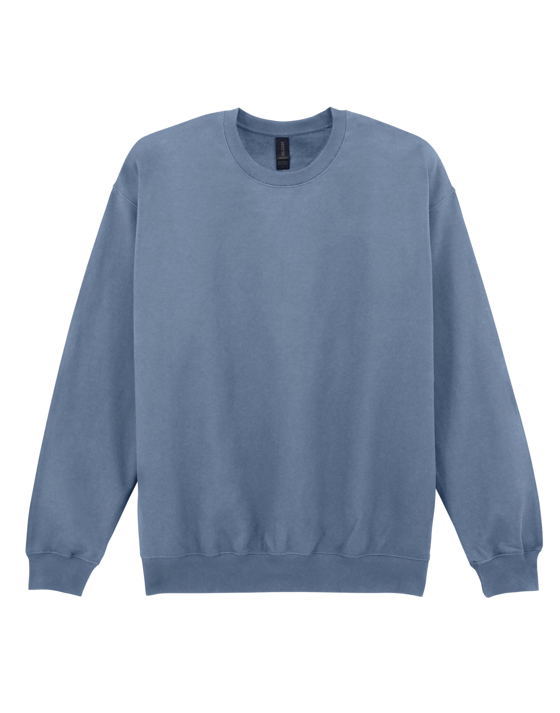 Softstyle Midweight Fleece Adult Crewneck - Stone Blue