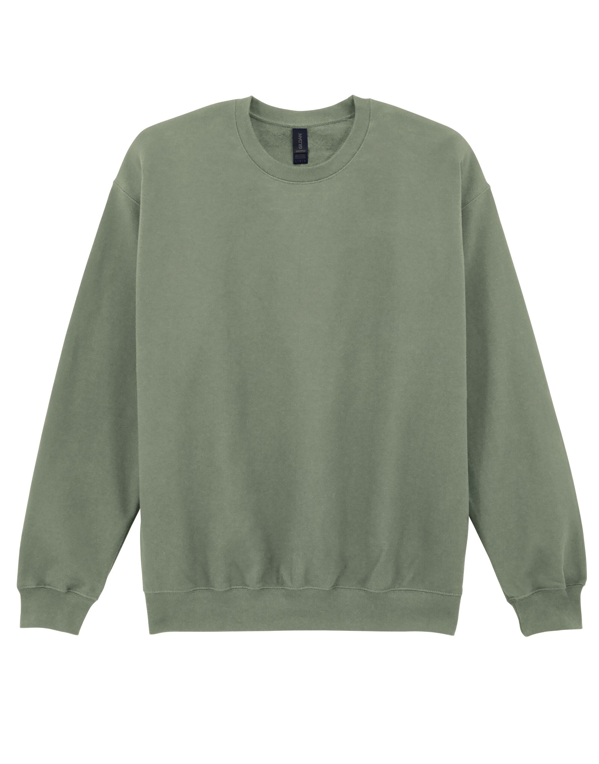Softstyle Midweight Fleece Adult Crewneck - Sage