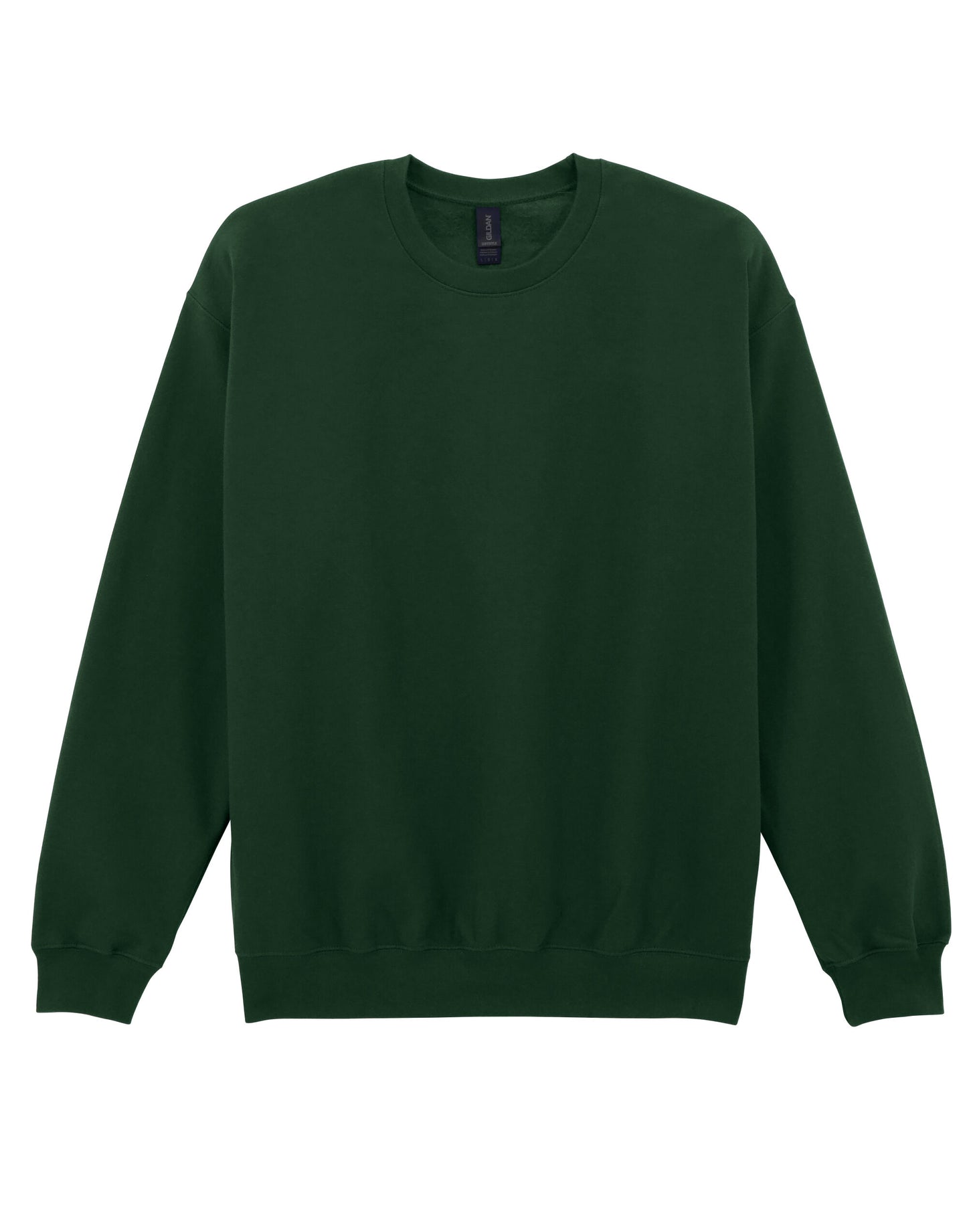 Softstyle Midweight Fleece Adult Crewneck - Forest Green