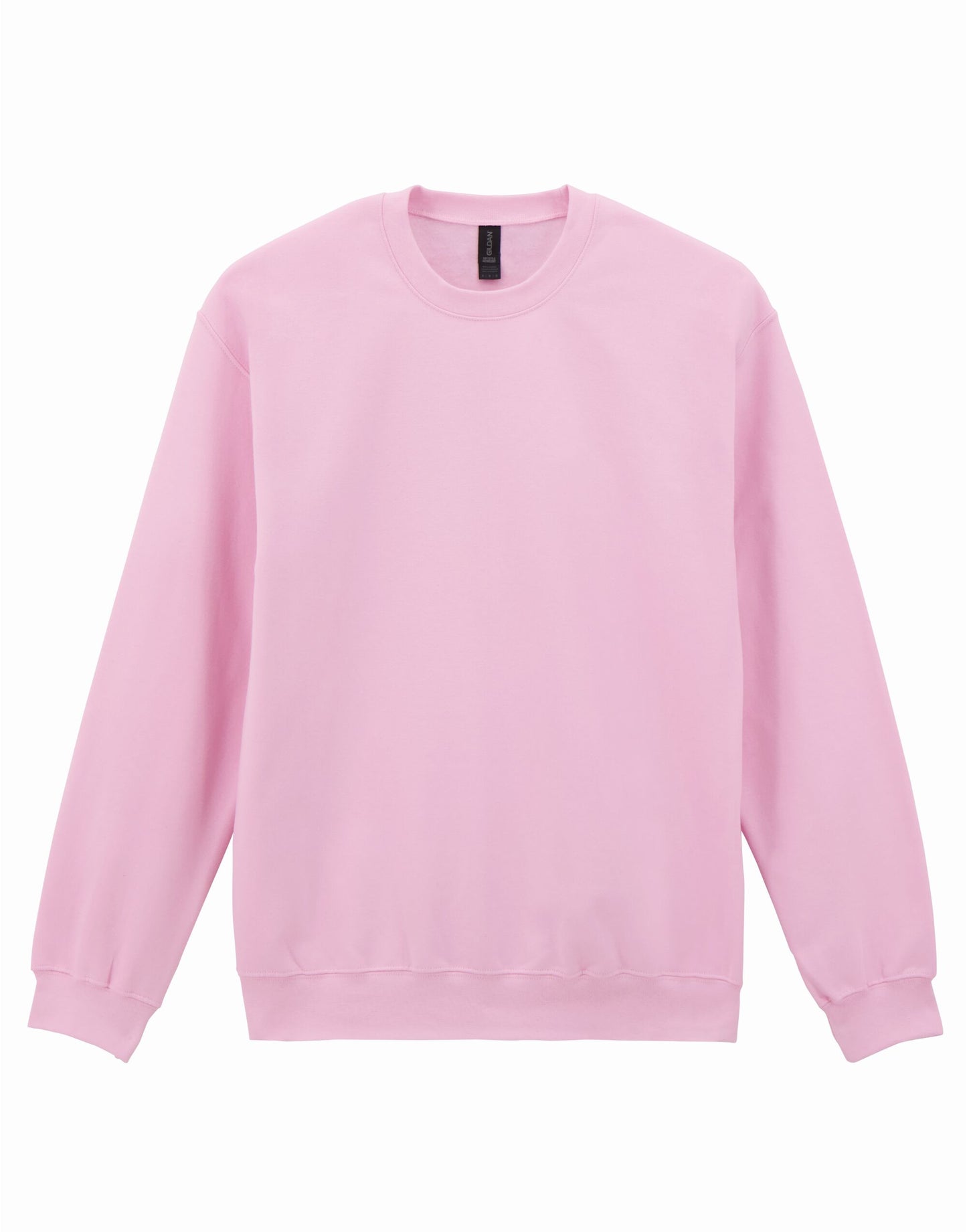 Softstyle Midweight Fleece Adult Crewneck - Light Pink