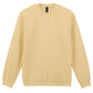 Softstyle Midweight Fleece Adult Crewneck - Yellow Haze