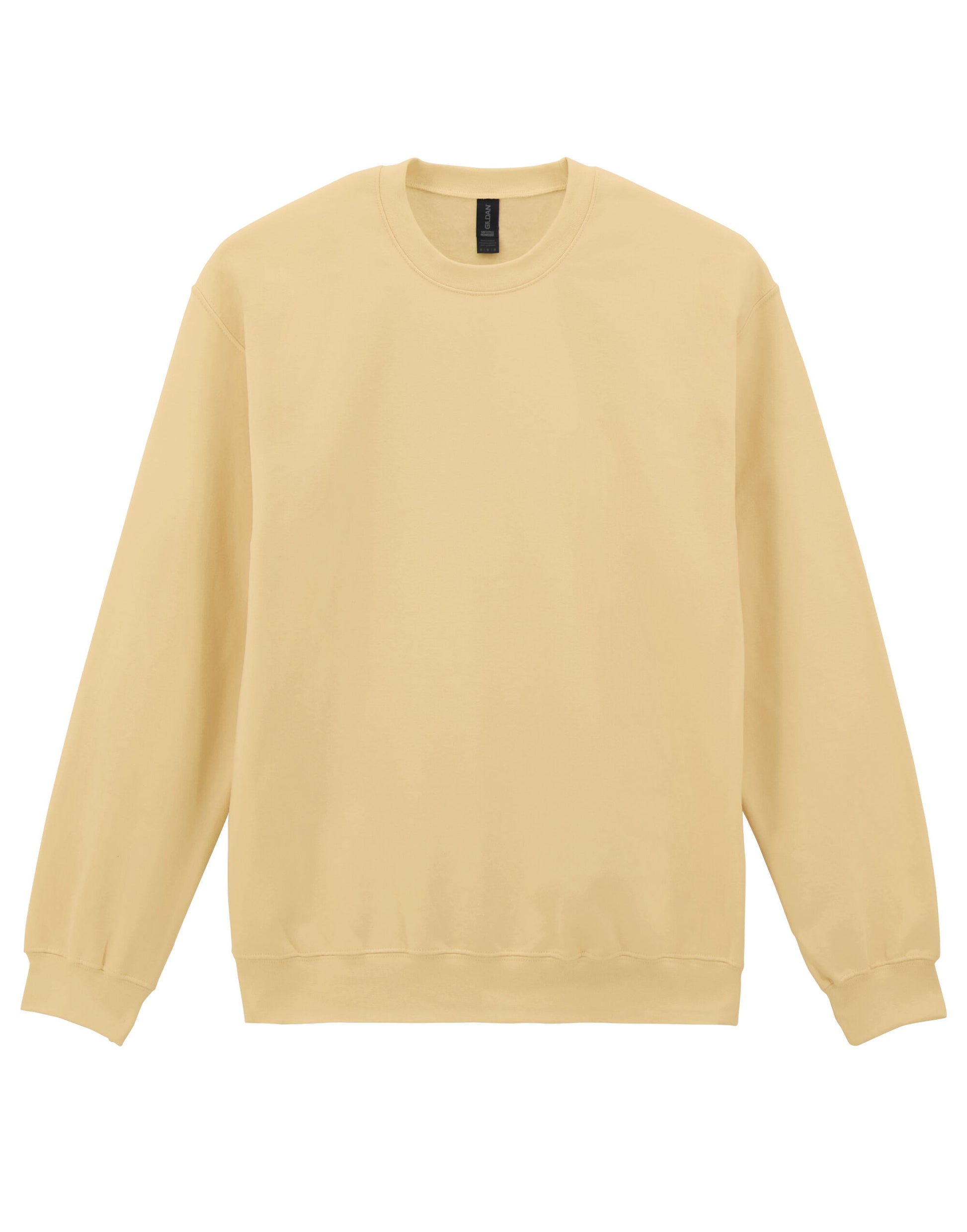 Softstyle Midweight Fleece Adult Crewneck - Yellow Haze