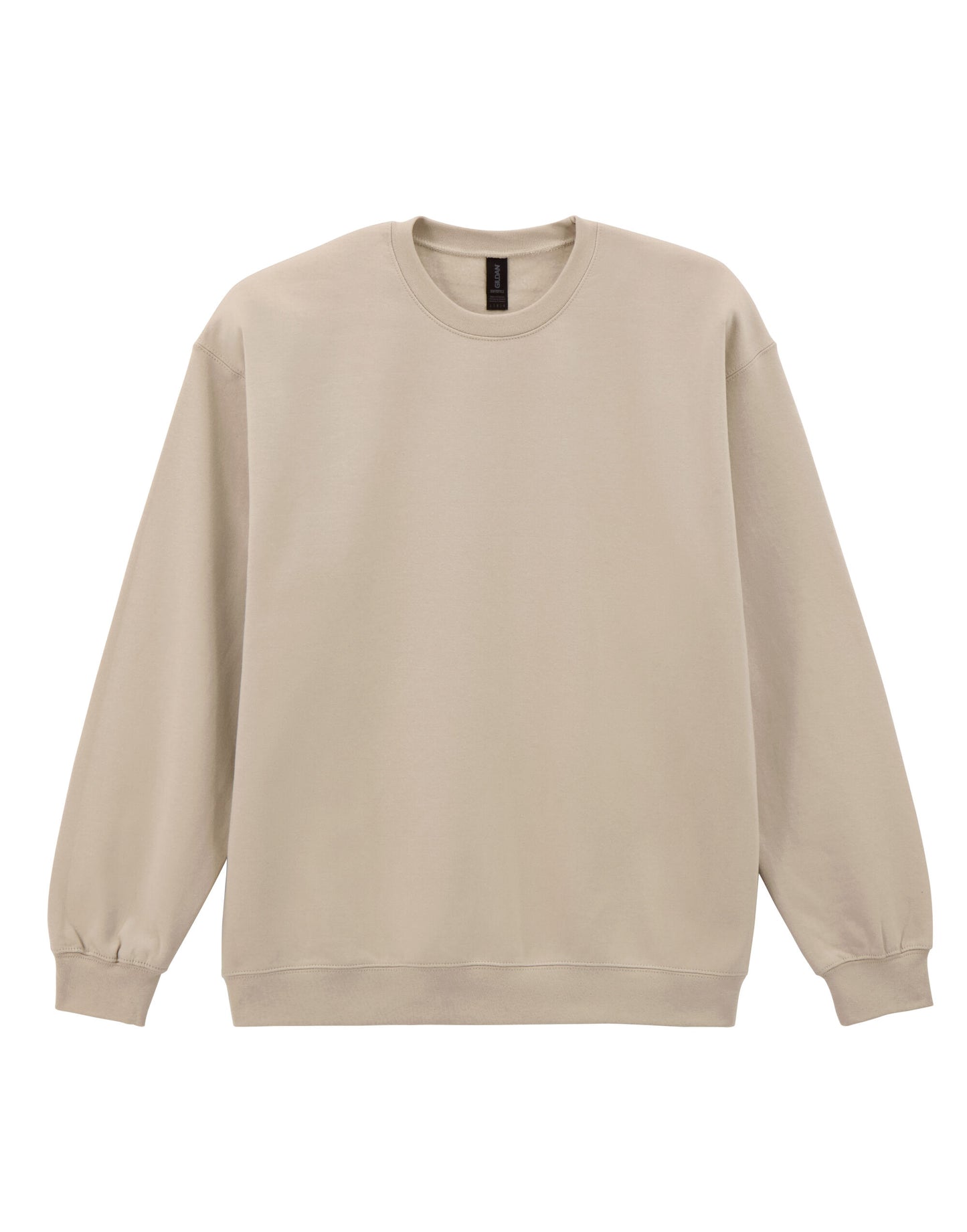 Softstyle Midweight Fleece Adult Crewneck - Sand