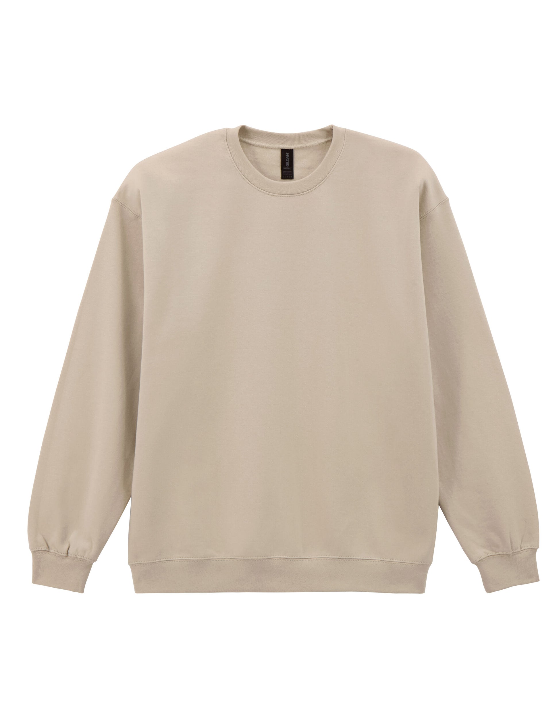 Softstyle Midweight Fleece Adult Crewneck - Sand