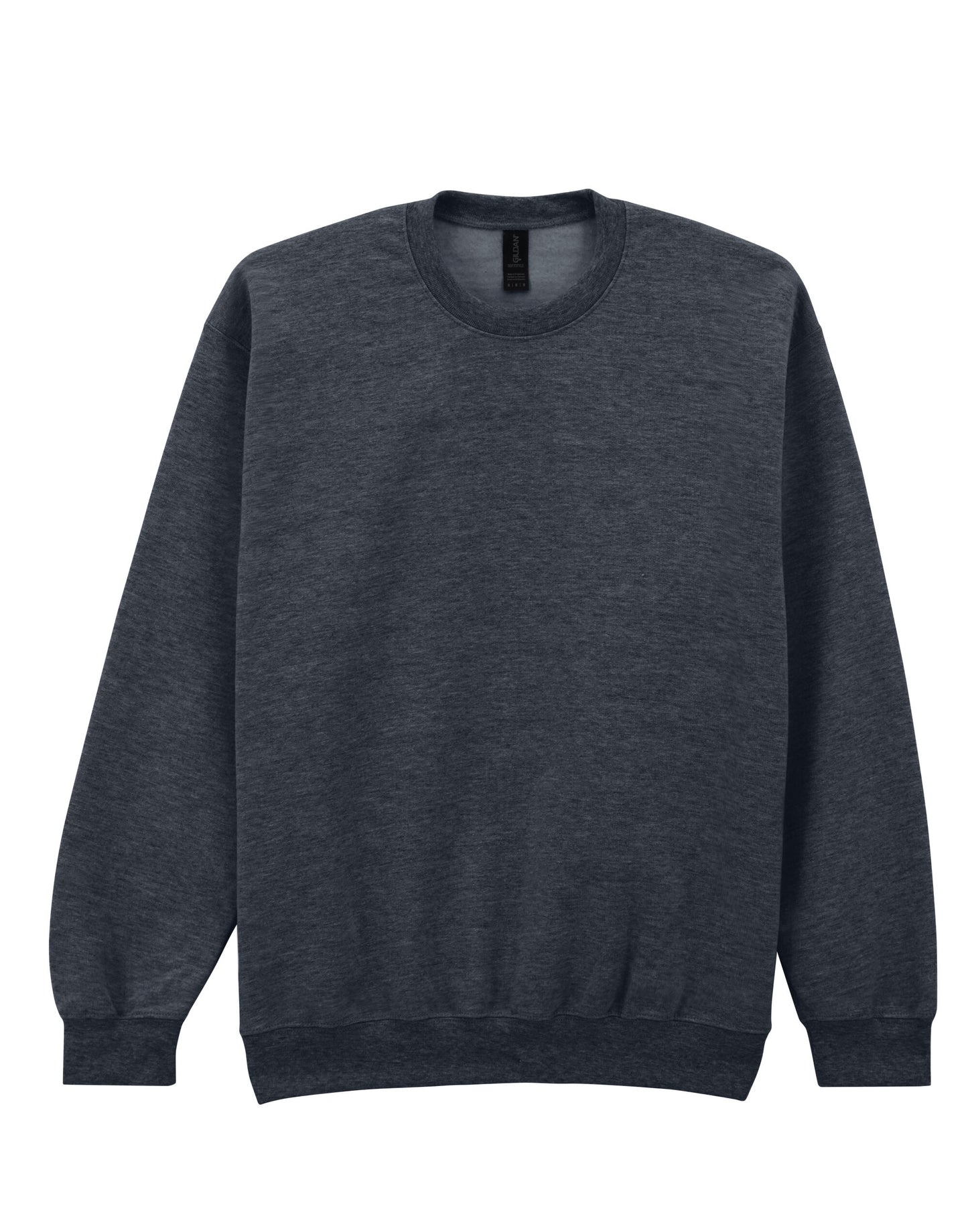 Softstyle Midweight Fleece Adult Crewneck - Dark Heather