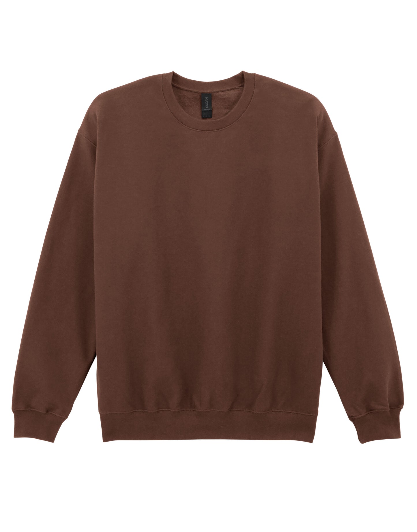 Softstyle Midweight Fleece Adult Crewneck - Cocoa