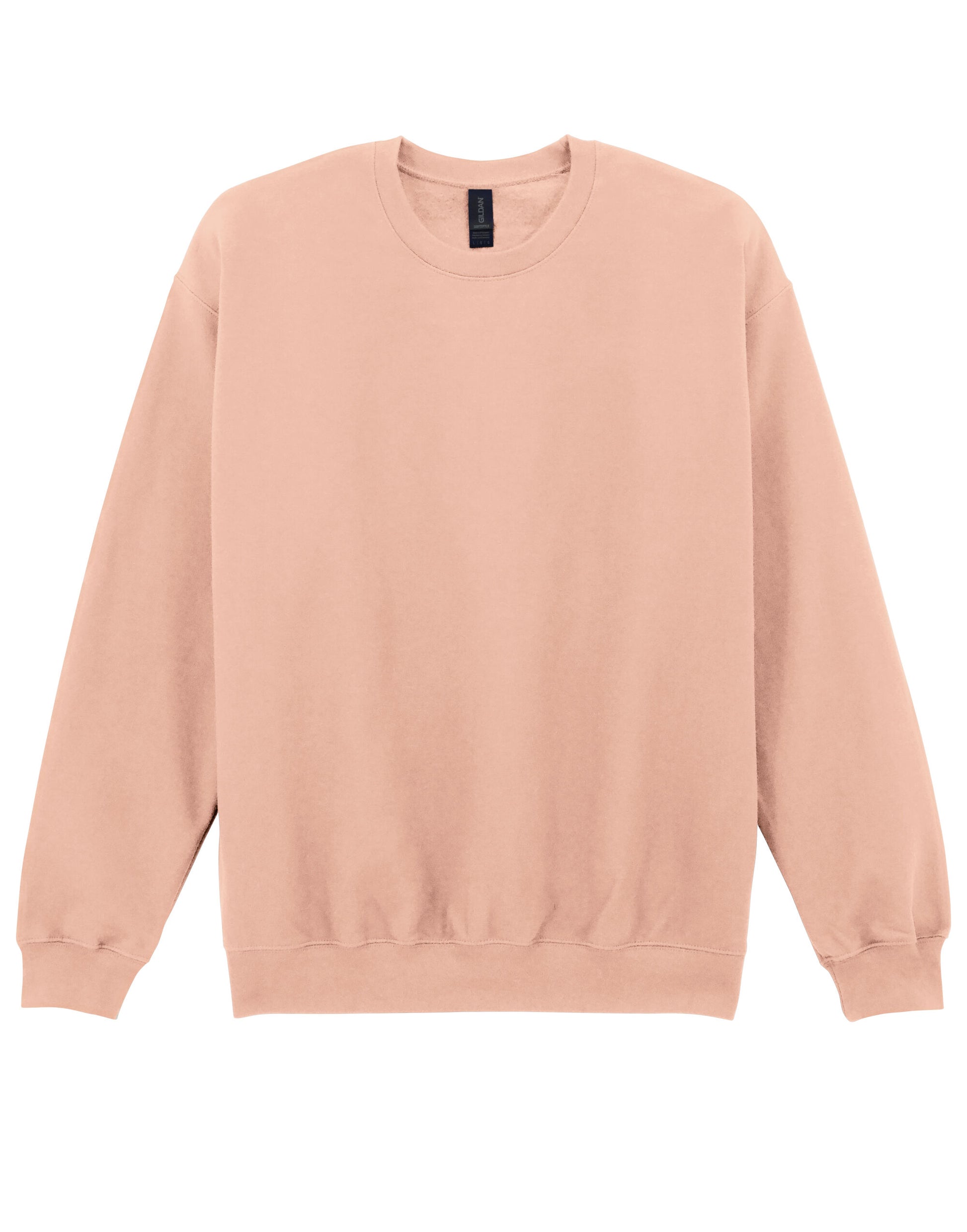 Softstyle Midweight Fleece Adult Crewneck - Dusty Rose