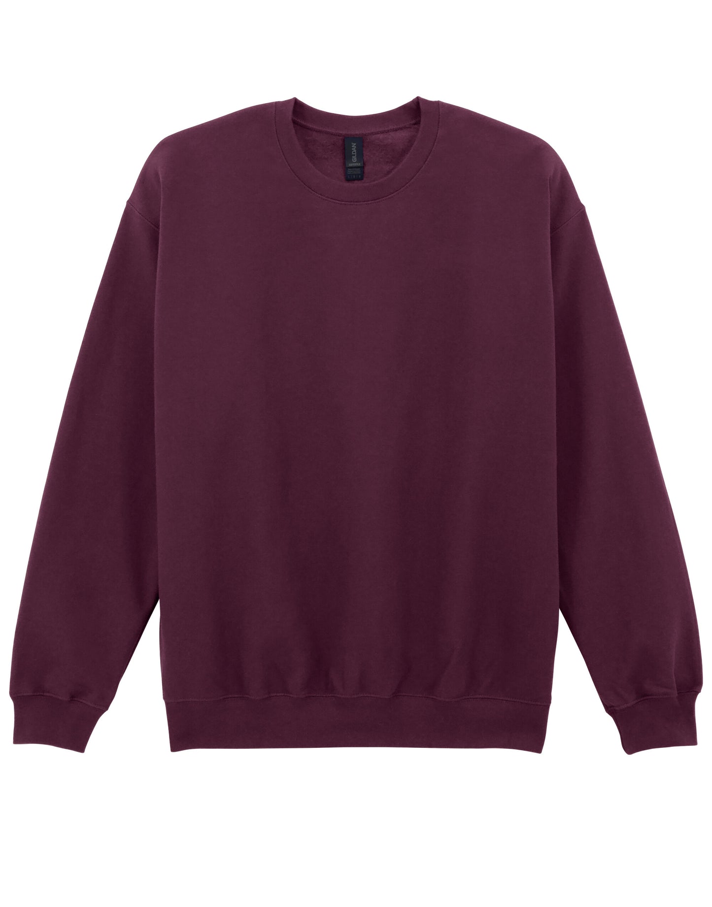 Softstyle Midweight Fleece Adult Crewneck - Maroon
