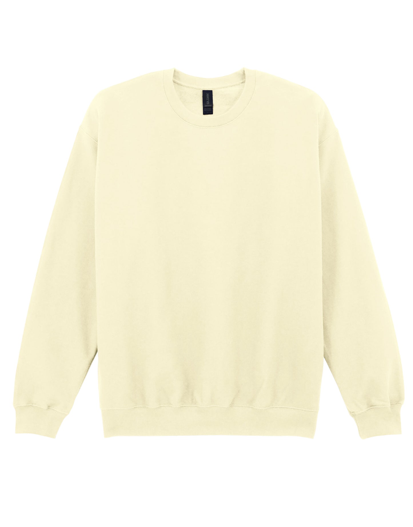 Softstyle Midweight Fleece Adult Crewneck - Off White