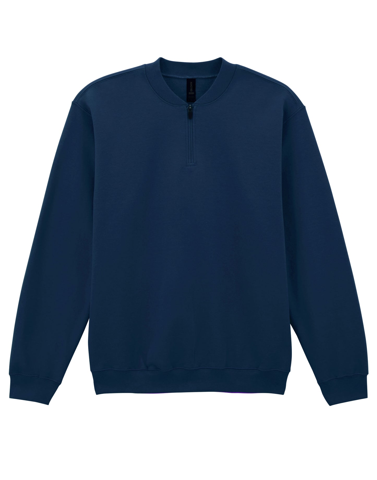 Softstyle Midweight 1/4 Zip Sweatshirt - Navy Blue
