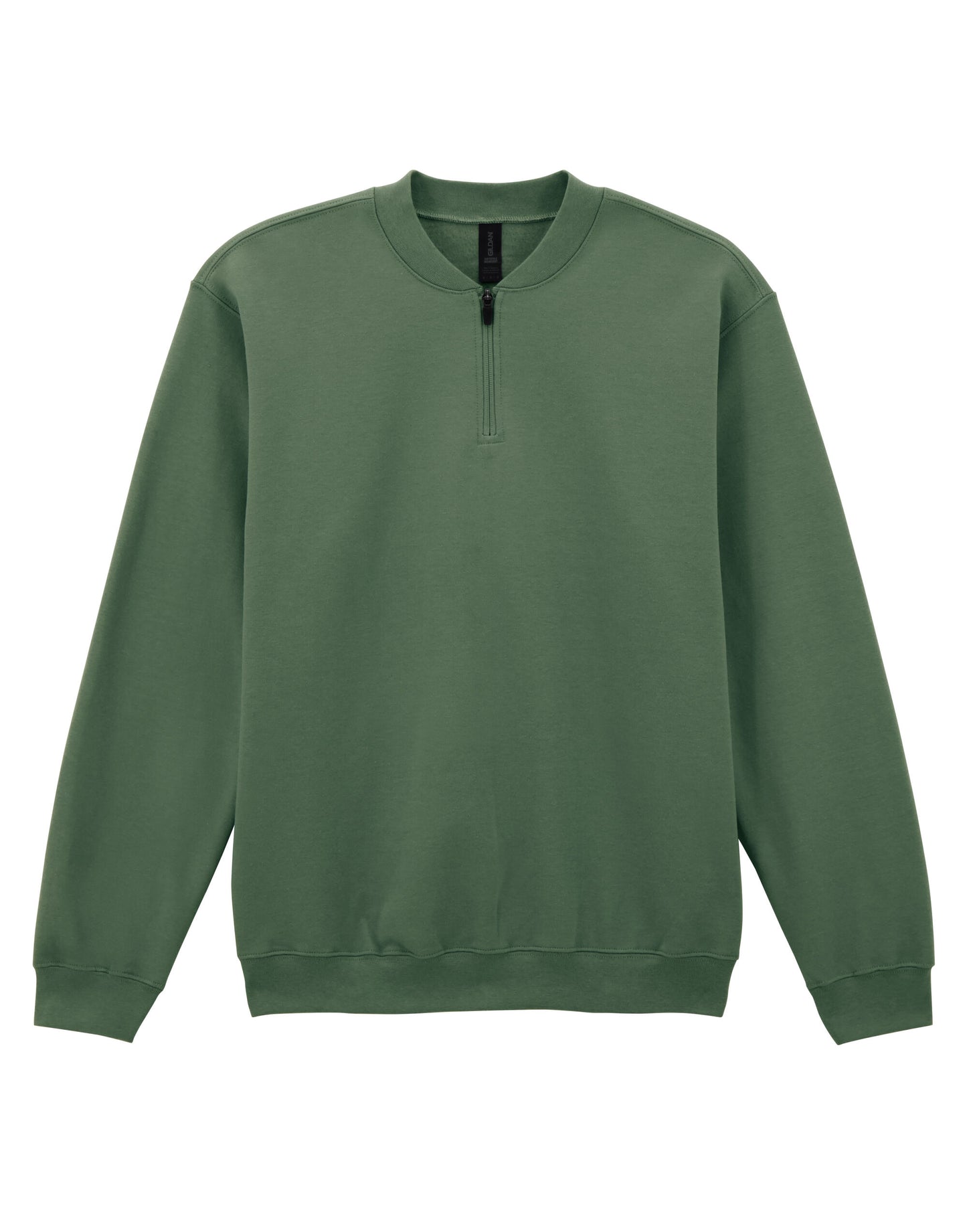 Softstyle Midweight 1/4 Zip Sweatshirt - Military Green
