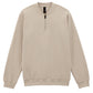 Softstyle Midweight 1/4 Zip Sweatshirt - Sand