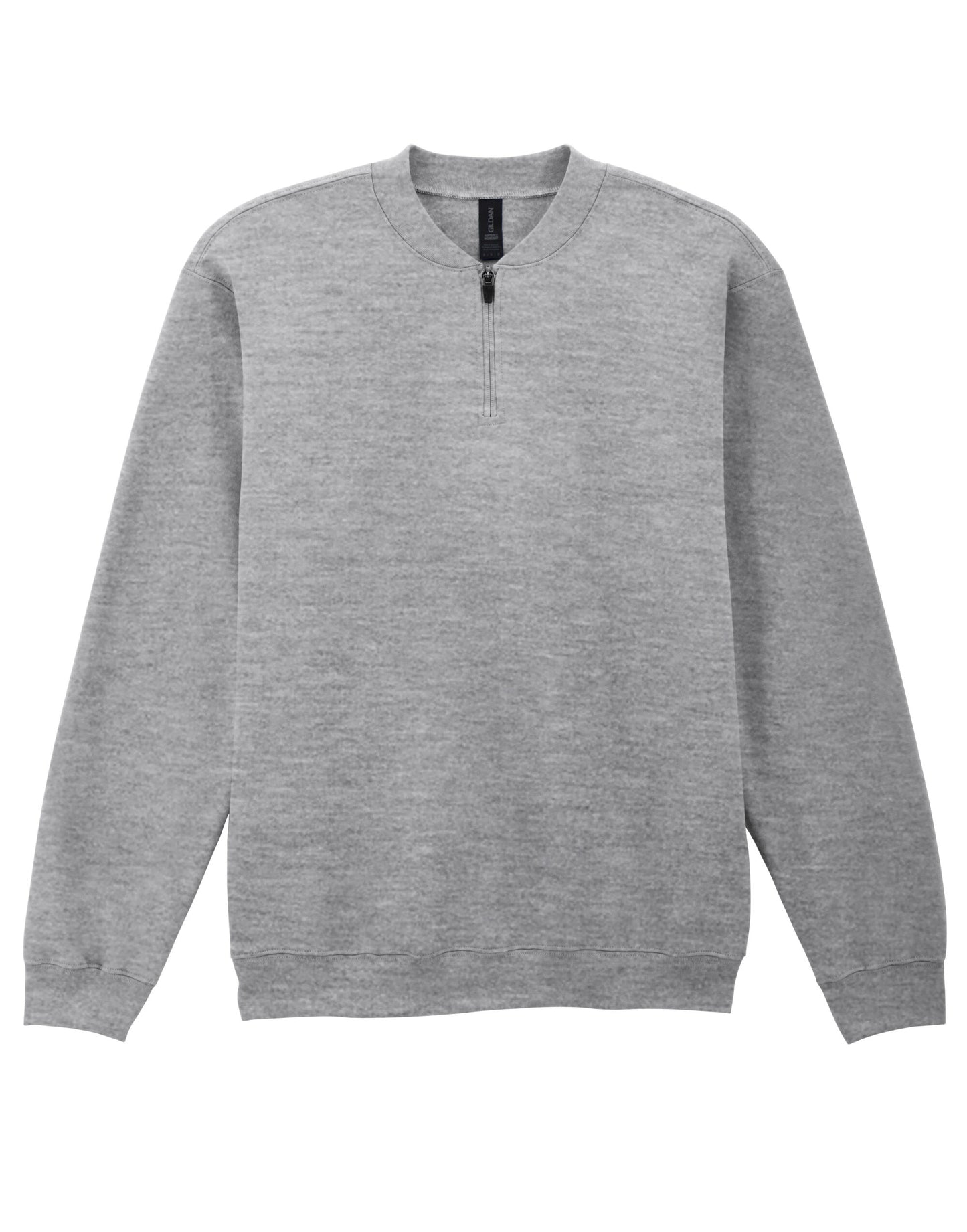 Softstyle Midweight 1/4 Zip Sweatshirt - Sport Grey (RS)