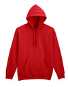 Softstyle Midweight Fleece Adult Hoodie - Red